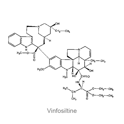 Структурная формула Винфосилтин