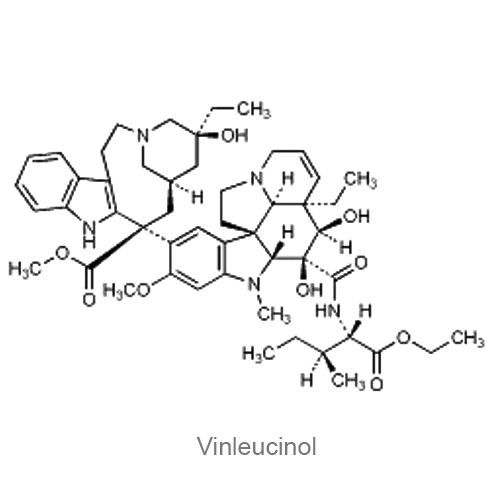 Винлейцинол структурная формула