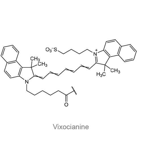 Виксоцианин структурная формула