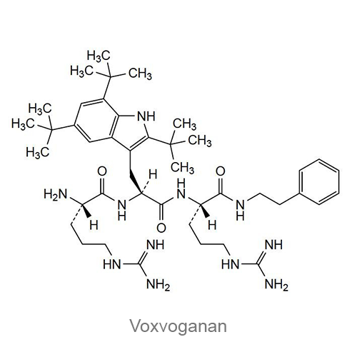 Структурная формула Воксвоганан