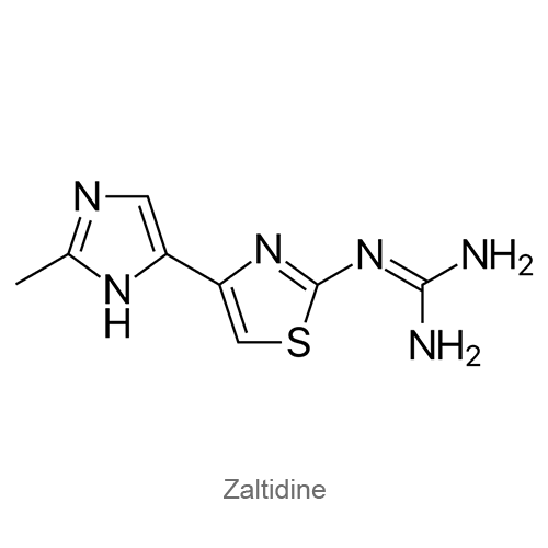 Залтидин структурная формула