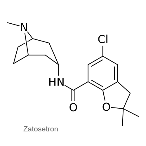 Структурная формула Затосетрон