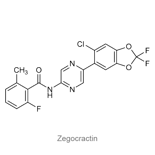 Структурная формула Зегокрактин