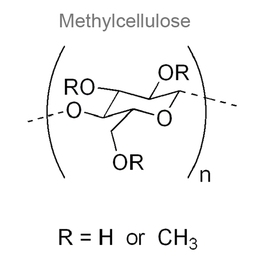 Структурная формула Желатин + Пектин + Метилцеллюлоза