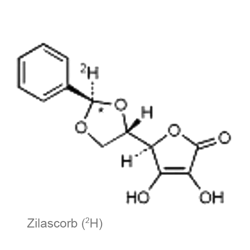 Структурная формула Зиласкорб (<sup>2</sup>H)
