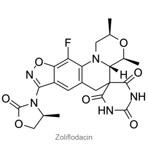 Структурная формула Золифлодацин