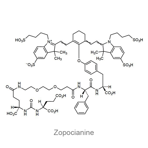Структурная формула Зопоцианин
