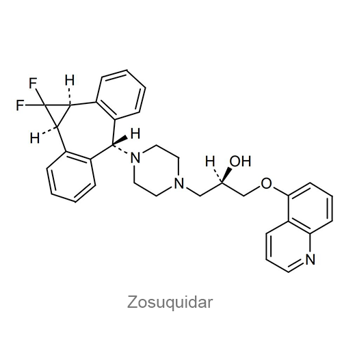 Структурная формула Зосухидар