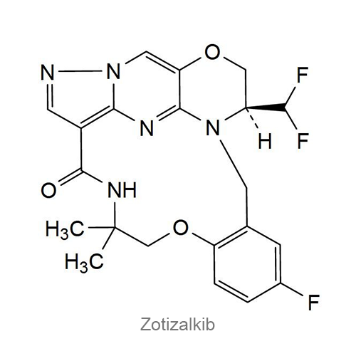 Структурная формула Зотизалкиб